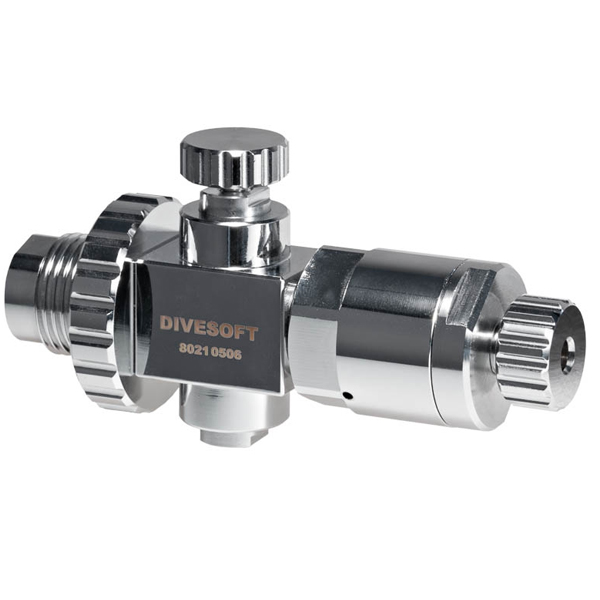 DIVESOFT Professional Flow Limiter (with reduction valve)