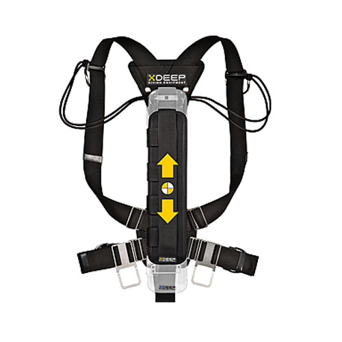 XDEEP Stealth 2.0 Harness Set with Central Weight Pocket