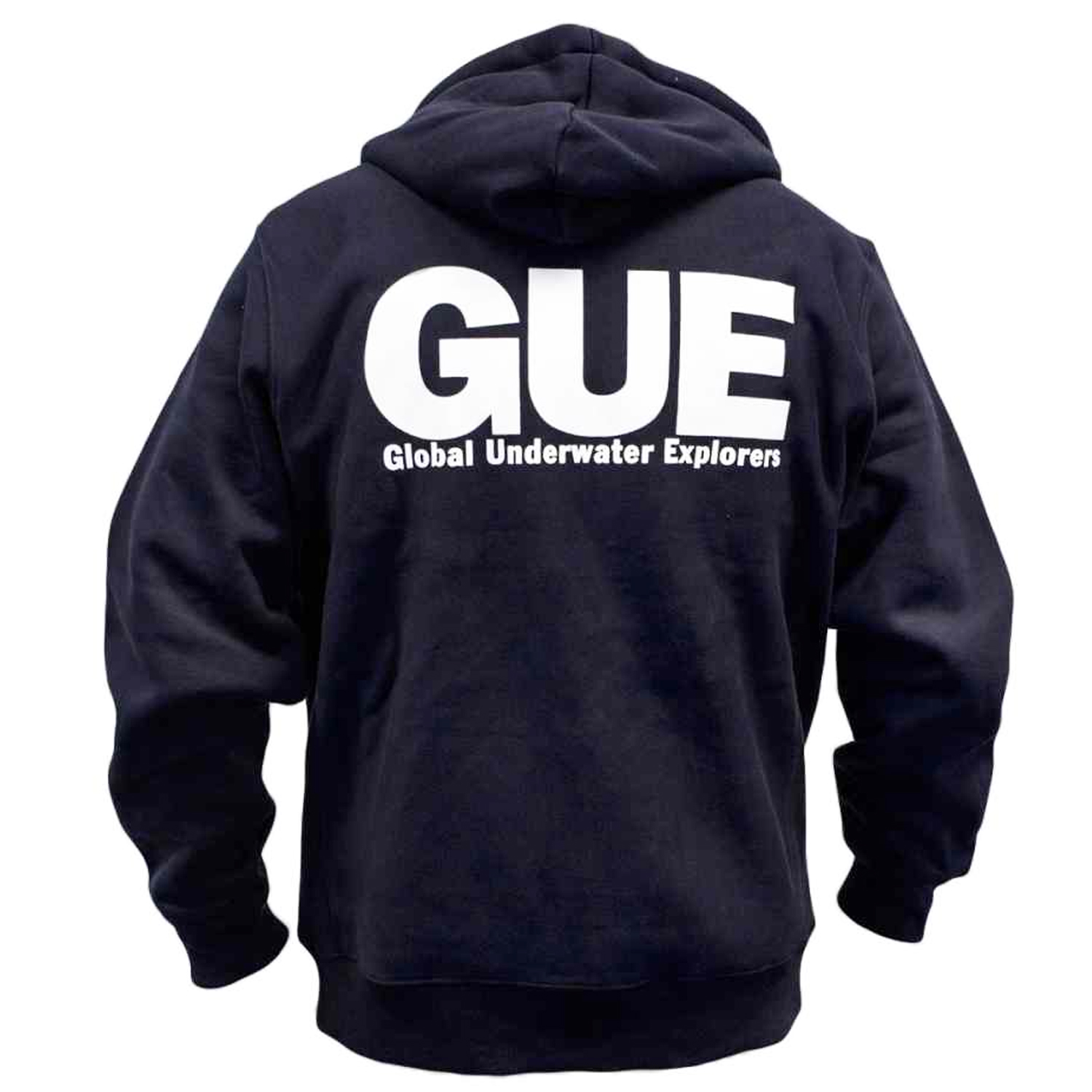 GUE Navy Zip Hoodie