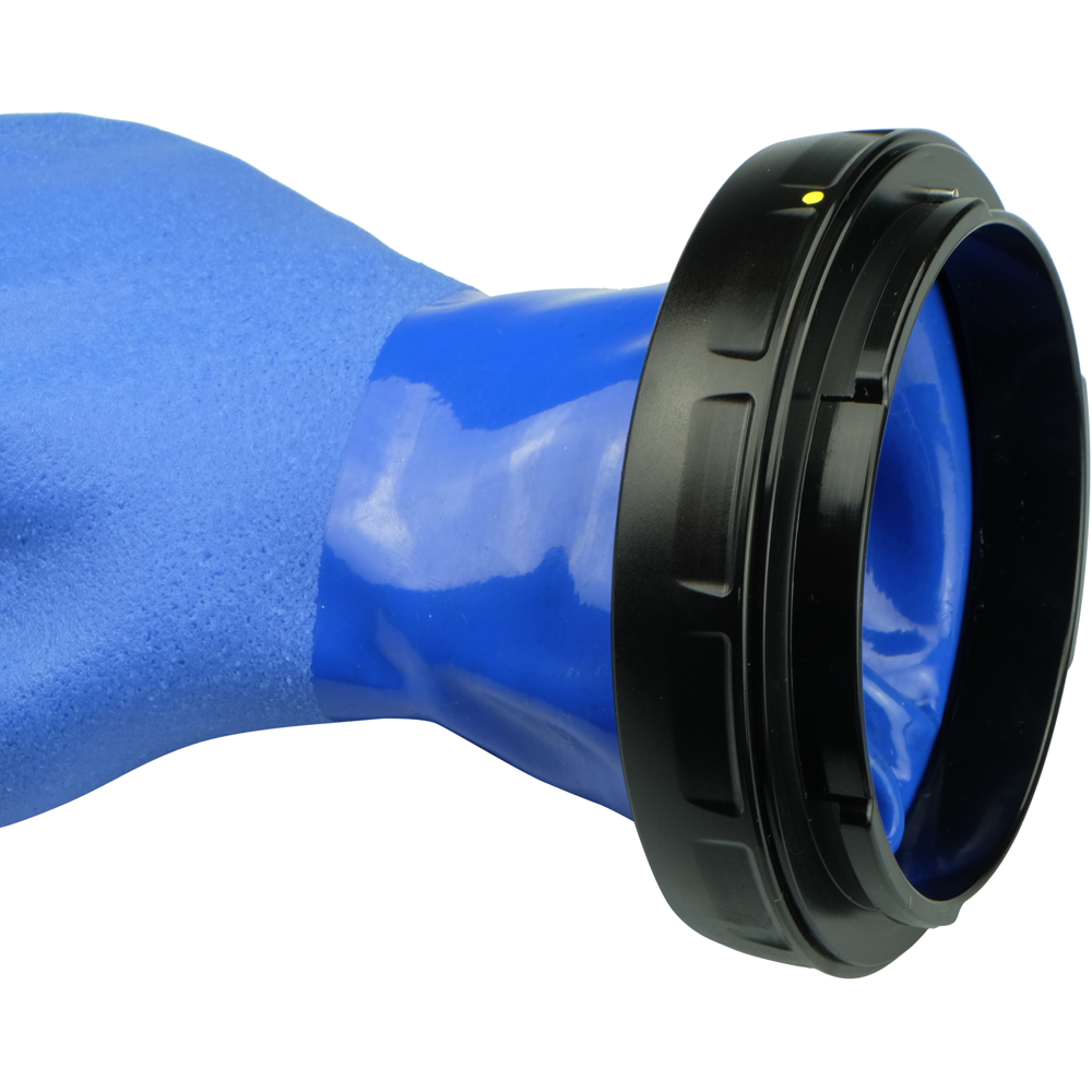 RoLock 3 Trockentauchhandschuh-System, blau (komplett)